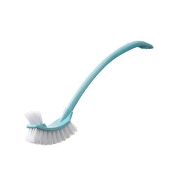 Imagem de Escova de Vasco Sanitário Multipropósito com cabo longo Limpeza Curvada para Banheiro Banheiros Ambiente Higiênico Casa Escritório