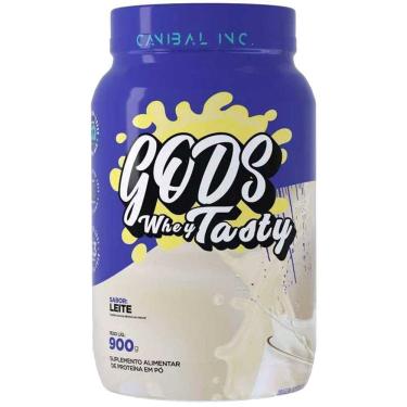 Imagem de Gods Whey Tasty Whey Protein 3W 900g Canibal Sabor Leite