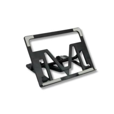 Imagem de Suporte para Notebook em Plástico Reforçado – Dobrável, Leve, Ergonômico e Portátil para Home Office e Viagens