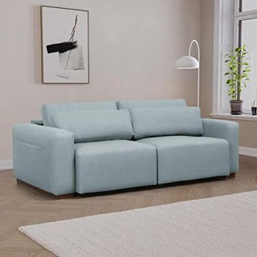 Imagem de Sofá Essence Retrátil 3 Lugares 200cm Cabecasa Madeiramadeira Verde