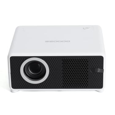 Imagem de GOODEE Mini projetor inteligente com WiFi e Bluetooth – Netflix/YouTube/PrimeVideo integrado, foco elétrico e pedra fundamental, projetor de vídeo portátil de alcance curto Full HD 1080p compatível