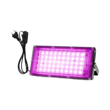 Imagem de Luz De Crescimento LED Ajustável Para Plantas 50W 100W Lâmpada Phyto D