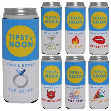 Imagem de Set de Funda Neopreno para Latas Slim Funky Junque Bachelorette 350 mL