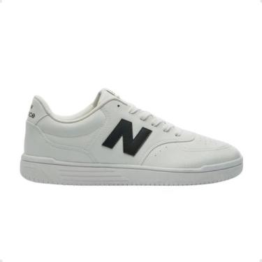 Imagem de Tênis Casual Masculino New Balance Branco, Branco, Preto, 39