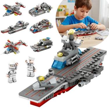 Imagem de Blocos De Montar Construção Navio 2 em 1 315 Peças ImportWay