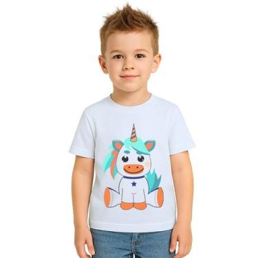 Imagem de Camiseta Unicórnio Baby Licorne Estampa Personalizada - Use P4, Branco