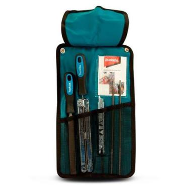 Imagem de Bolsa Com Kit Para Afiação De Corrente Makita D-72160