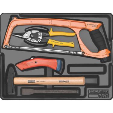 Imagem de Módulo Com Ferramentas 5 Peças Tramontina Pro Orgnizador Ferramentas Gavetas E Armários Tramontina