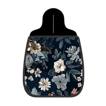 Imagem de Lixeira De Carro Organizador Lixinhocar Floral Vintage Noturno