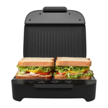 Imagem de Sanduicheira Elétrica Click, Preto, 220V, 800W