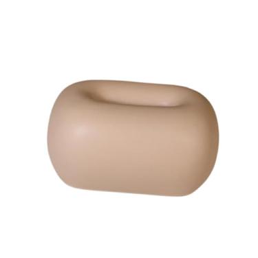 Imagem de Bothyi Porta-lenços decorativo, moderno, para cozinha, penteadeira, carro, sala de estar e mesa, Cor Nude