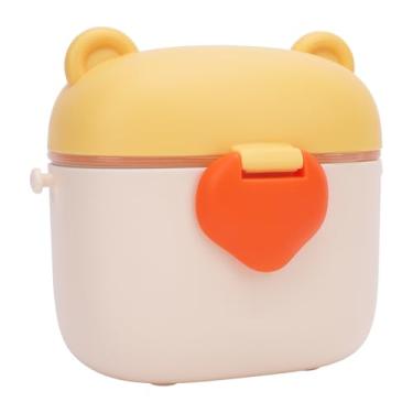 Imagem de Generic Recipiente Portátil Selado de Grande Capacidade do pó do Leite Distribuidor da Fórmula bebê para o Curso, Material Seguro Dos Pp para Os Pais On-the-go (Amarelo)