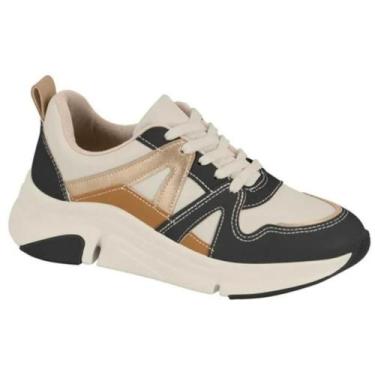 Imagem de Tenis Feminino Casual Chunky Ultraconforto Modare 7401102, Branco pret