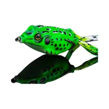 Imagem de Isca Artificial Macia Para Pesca De Robalo, Tipo Sapo, Corpo Oco, De S