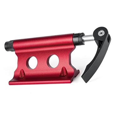 Imagem de Yinhing Suporte para Garfo Dianteiro de Bicicleta, Liberação Rápida, Liga de Alumínio, Rolamento Forte, Teto de Carro, Suporte para Garfo de Bicicleta Em Amarelo Vibrante, Adequado para Bicicletas