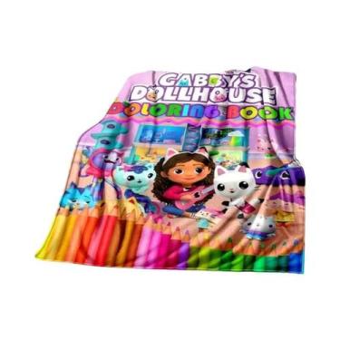 Imagem de Cobertor De Desenho Animado Fofo E Macio Para Casa, Quarto, Cama, Sofá
