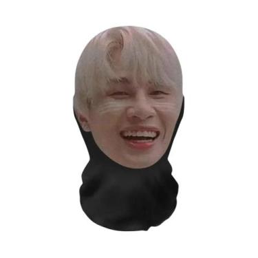 Imagem de Máscara Facial Engraçada Impressa Em 3D Realista, De Malha Elástica, P