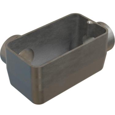 Imagem de Caixa de Derivação Fixa Conduletzel Sem Pintura Tipo Ll de 1-2 Sem Tampa E012050026 Wetzel Caixa