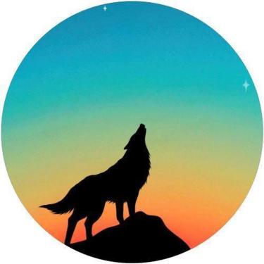 Imagem de Capa De Estepe Ecosport Aircross Silhueta Lobo