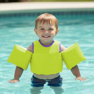 Imagem de Boia Colete Infantil Salva Vidas Cor:Verde - WON, Verde