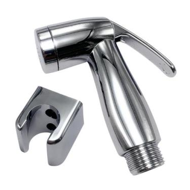 Imagem de Duchinha gatilho com suporte cromado abs - t30gen - MAX AGUA