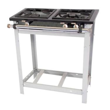 Imagem de Fogão Industrial à Gás 2 Bocas Extra Modulado EM2D1 - Venâncio