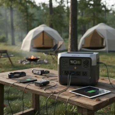 Imagem de Estação de Energia Portátil River 2 Pro Ecoflow 1600w - Gerador de Ene