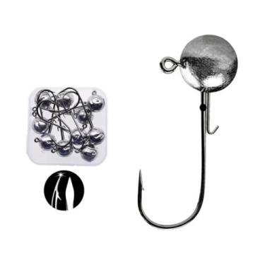 Imagem de Anzóis De Pesca Em Aço Carbono Reforçado 1 Caixa 2g-20g Jig De Cabeça 
