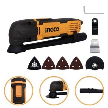 Imagem de Multiferramenta Oscilante Profissional Multicortadora Ingco Lixadeira 