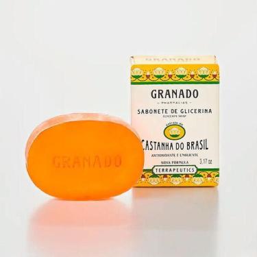 Imagem de Sabonete Glicerina Granado Terrapeutics Castanha Do Brasil 90g, 1, 90g