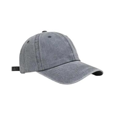 Imagem de Chapéu Snapback Vintage Unissex em Algodão Lavado - Estilo Hip Hop, 54