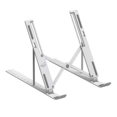 Imagem de Suporte de Mesa Portátil para Notebook 10" a 17,3", 10 Níveis de Altura, Branco, NTB8520W, ELG