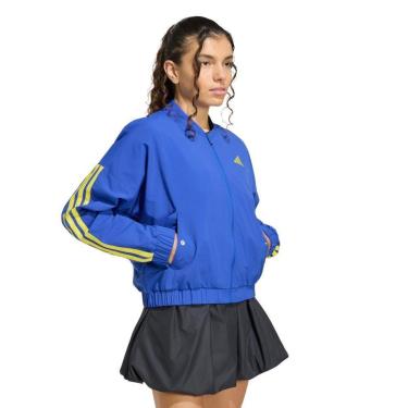 Imagem de Jaqueta Adidas  Corta-Vento De Malha Essentials Três Listras-Feminino