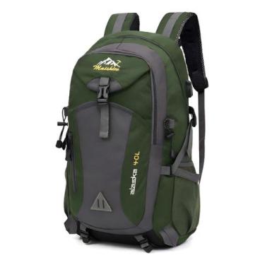 Imagem de Mochila 40L Impermeável para Trilha Caminhada Viagem Camping Nylon Lev