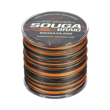 Imagem de Linha De Pesca Trançada Sougayilang 320M 4 Fios Multifilamento PE Para