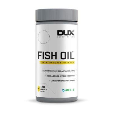 Imagem de Fish Oil Dux Nutrition - 120 Cápsulas, Sem Sabor