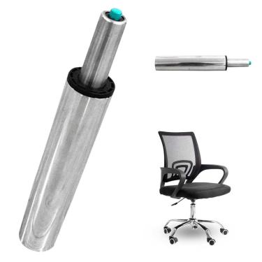 Imagem de Pistao Gas Cadeira Escritorio Regulagem Ajuste de Altura Resistente Cromado Home Office...