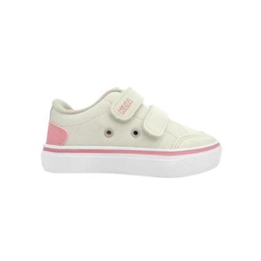 Imagem de Tênis Infantil Estilo Street Klin Freestyle Baby, White, Rosa, Claro, 