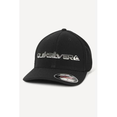 Imagem de BONE GRADIENT RUNNING STITCH PRETO Tamanho: PCor:Preto - Quiksilver, P