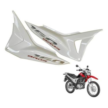 Imagem de Tampa Lateral Nxr Bros 160 modelo 2016 Até 2021 Lado Filtro e Bateria 