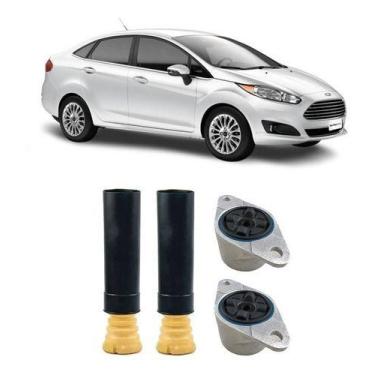 Imagem de 2 Kit Do Amortecedor Traseiro Fiesta Sedan 2011 2012 2013 - QualyKits