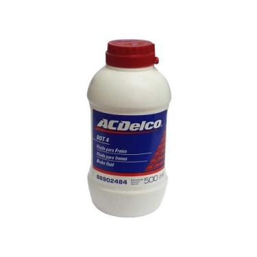 Imagem de Oleo Fluido De Freio Dot4 Acdelco 500ml Pecas Genuinas Gm Onix prisma 