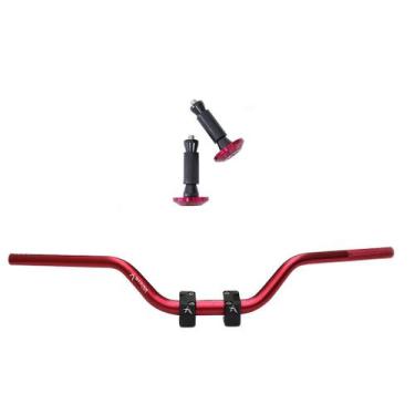 Imagem de Kit Esportivo Guidão 28 Naked Com Adaptador E Peso - Stark Race, Verme