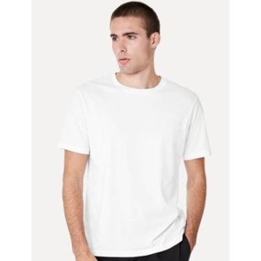 Imagem de Camiseta John John Masculina Regular Fit Pima Cotton Branca 42.54.0340 05-Masculino