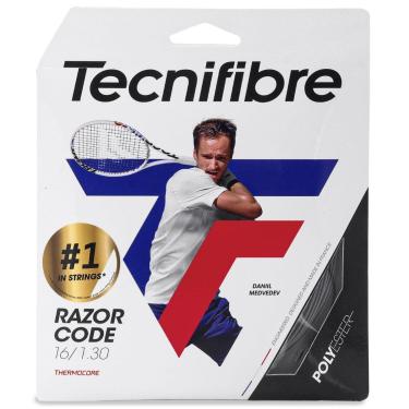 Imagem de Corda Tecnifibre Razor Code 16 1.30mm - Set Individual - Preta-Unissex