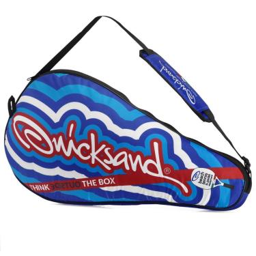 Imagem de Capa Quicksand para Raquete de Beach Tennis Azul e Vermelha e Branca-Unissex