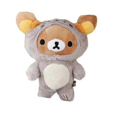 Imagem de Urso De Pelúcia Kawaii Rilakkuma, Boneco De Anime Macio Para Decoração
