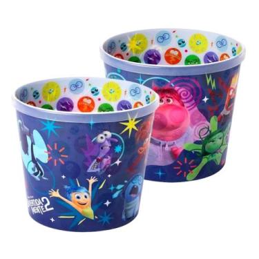 Imagem de Balde Pote de Pipica 2,1L Super Decorado Divertidamente 17558 - Plasut