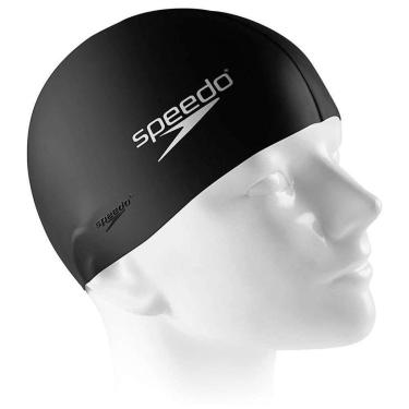 Imagem de Touca Flat Cap Silicone Lisa Speedo - Adulto-Unissex