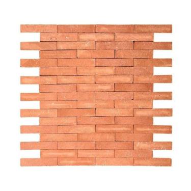 Imagem de Revestimento Cerâmica Natural - Tijolinho Ollastra 5,3x24cm Terracota 